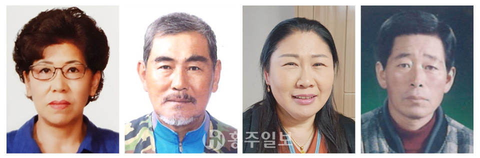 왼쪽부터 대통령 표창 고순자 씨, 장관 표창 김기두 씨, 이우순‧박용순 씨.