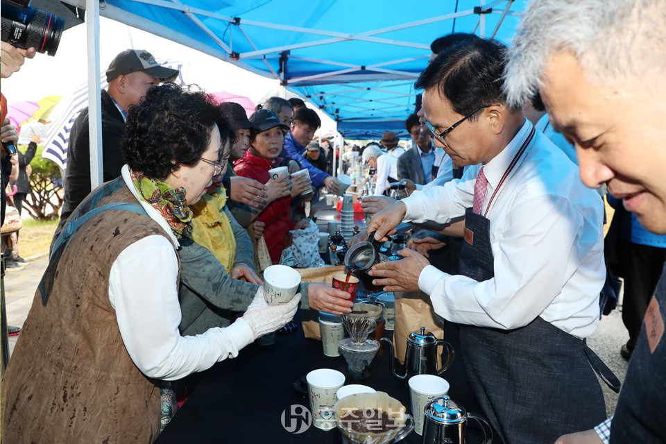 강릉커피축제 현장