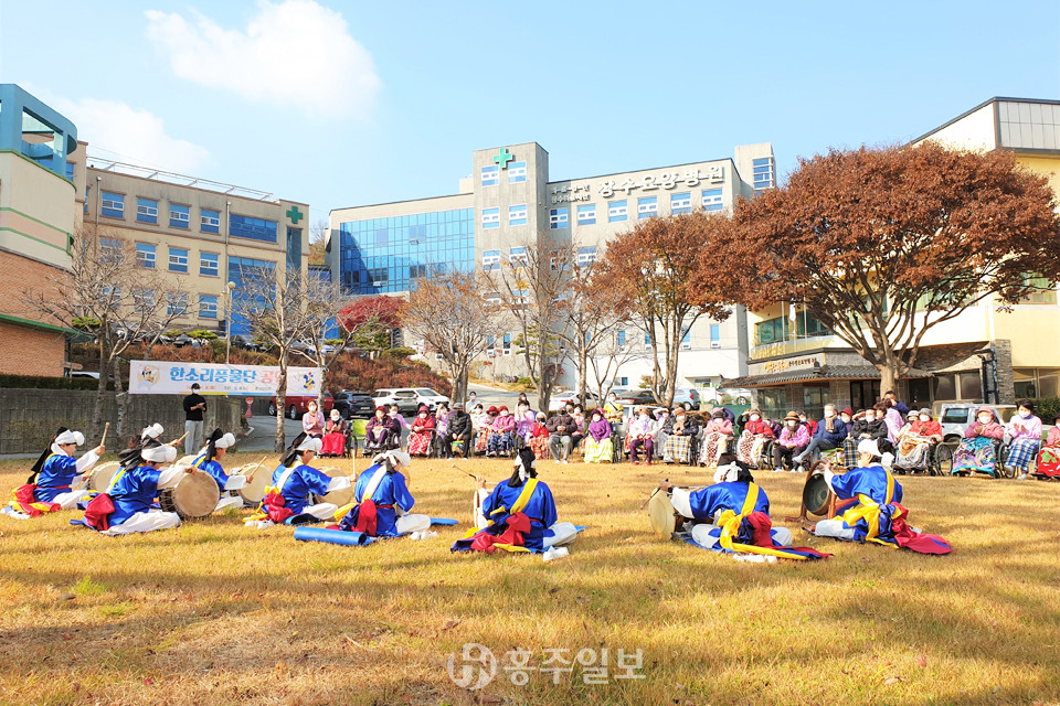 장기요양기관 시설평가에서 전국 최우수기관으로 선정된 장수전문요양원 전경.