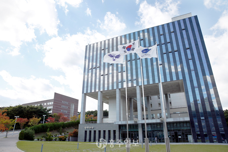 청운대학교 전경.