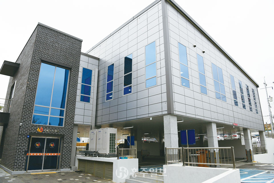 홍성군치매안심센터 전경.<br>