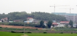 물이 펑펑 솟았다는 역재마을의 전경