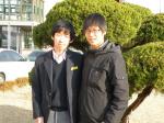 홍성중 김대부(오른쪽)&#8228;전성운(왼쪽) 학생이 홍성고등학교에 수석과 차석을 차지했다.