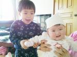 최용진·장미도 부부가 공개 입양한 온유와 소망이.