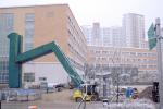 내년 3월 이전하는 홍성고등학교가 한창 마무리 공사중이다.