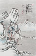 제김취면산수장면(題金醉眠山水障面)74×47