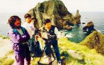 독도 365일을 촬영 중인 이거종 감독(1991).