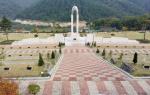 한국전쟁중이던 1951년 2월 7일 국군 11사단에 의해 학살된 산청·함양지역 민간인 705명의 영령이 잠든 산청·함양추모공원 모습.