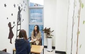 내포지역 거점 상담실 운영 모습.