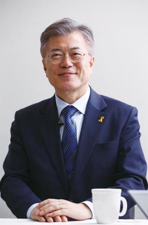 대선주자 문재인.