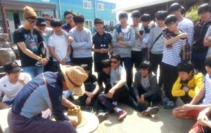 감성 UP프로젝트IN 자연프로그램 모습.