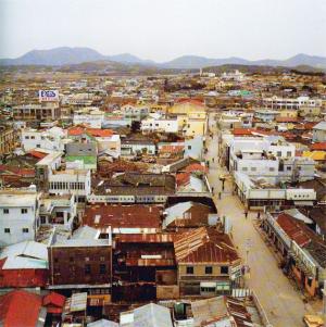 1980년대 홍성읍 전경.