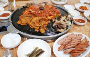 신토불이의 금상첨화 정식.