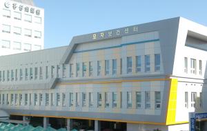 홍성의 의료수준을 한단계 높인 홍성의료원 모자보건센터 전경.