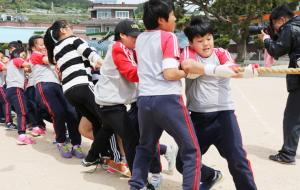 외포한마음축제 광경.
