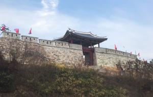 홍주읍성 남문 모습.