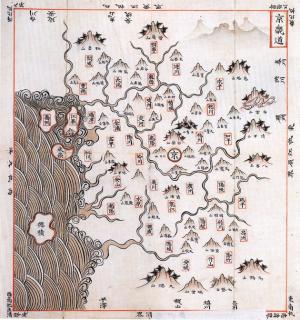경기도 옛지도.