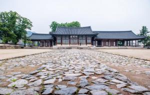 전라도(광주·전남·전북) 개도 1000년을 상징하는 나주목의 금성관 전경.