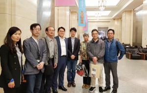 대표단과 도쿄국립박물관 관계자 단체사진