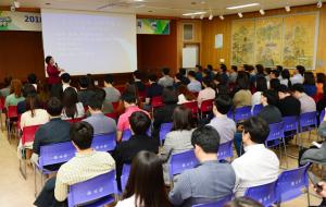 지난 14일 실시된 상반기 역량강화 친절교육 진행 모습.