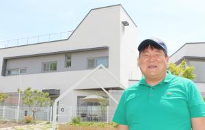 홍동면 구정리에서 ㈜도기플래닛을 운영하고 있는 이지운 대표.