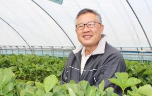 금마면에서 ‘밭에 감추인 보화농장’을 운영하고 있는 문성휘 씨.