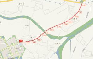 내포신도시 제2진입도로 지도.