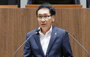 분 발언 중인 김영권 의원.