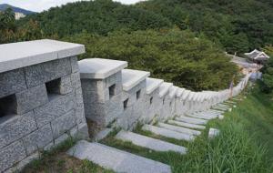부산 동래읍성 전경.