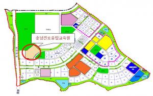 충남교육청 충남진로융합교육원 위치도