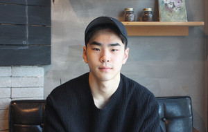 지난 7일 인터뷰 중인 전국체전 금메달 리스트 박건수 선수.