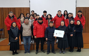 지난 18일 이철이 대표가 꽃동네 연수원 관계자들을 대상으로 강의 했다.