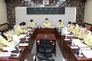 지난 3일 열린 정책협의회 모습.