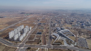 내포신도시 예산지역 전경.