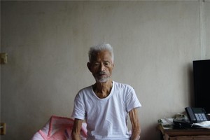 오치서숙 터에 대한 증언을 한 윤봉길 의사의 스승인 고 성주록 선생의 제자 맹화섭 선생.