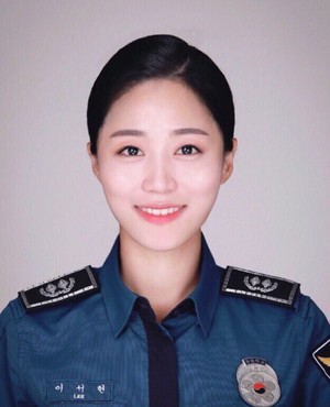 홍성경찰서 오관지구대에 근무 중인 이서현 순경.