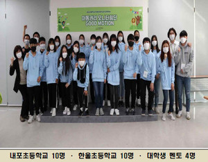 아동권리모니터링단 단체사진.