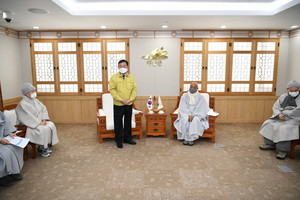 7일 열린 불교계 지도자 간담회.