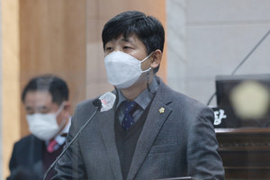 주민참여예산제의 본 목적을 살려 견고하게 자리하도록 만들어나가자고 주장하는 이병희 의원.