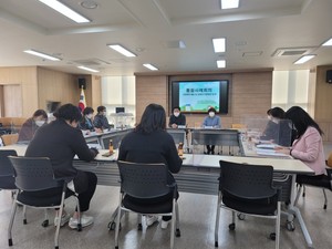대상자 선정위한 사례회의 현장.