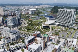 경남진주혁신도시 전경.
