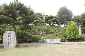 내포천주교복음첫터 여사울성지(내포의 사도 순교자 이존창 생가지, 예산 신암면 신종1리).