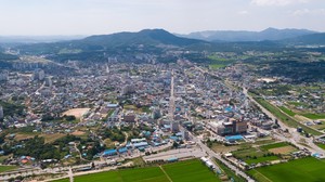 홍성읍 전경.