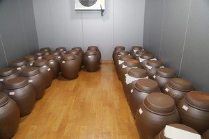 오서주 숙성실.