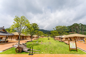 지난 2020년 예산군 덕산면에 1만 9000평 규모로 조성된 내포보부상촌의 모습.