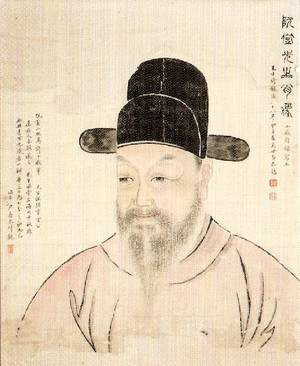 완당 선생 초상. 허련(許鍊·1808~1893), 조선 19세기, 손창근(孫昌根).