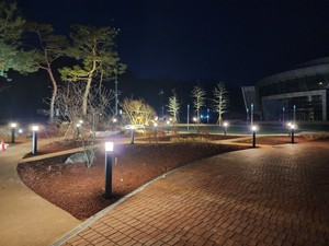 생활밀착형 숲(실외정원) 조성 모습.
