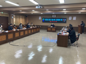 지난 28일 열린 홍성군 드림스타트 운영위원회.