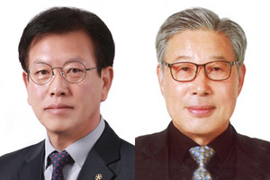 유환동 이임회장(사진 왼쪽)과 이종석 취임회장(사진 오른쪽).