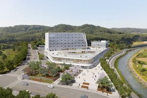 홍성군 신청사 조감도.